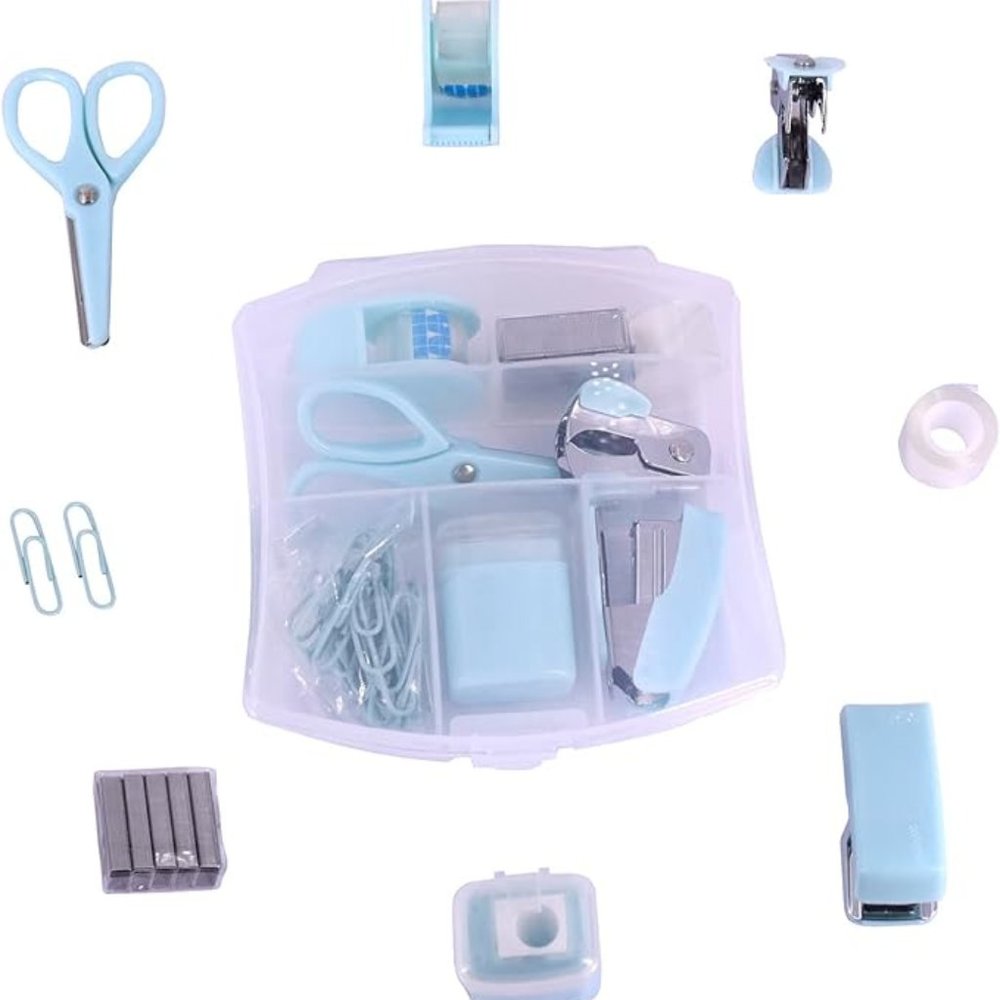 Ustyle 8 pc Mini Office Tools School Supplies Perfect On The Way Not Too Heavy